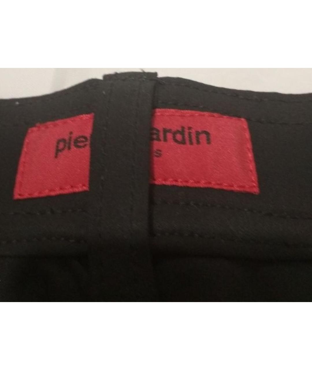 PIERRE CARDIN VINTAGE Черные хлопко-эластановые джинсы, фото 3