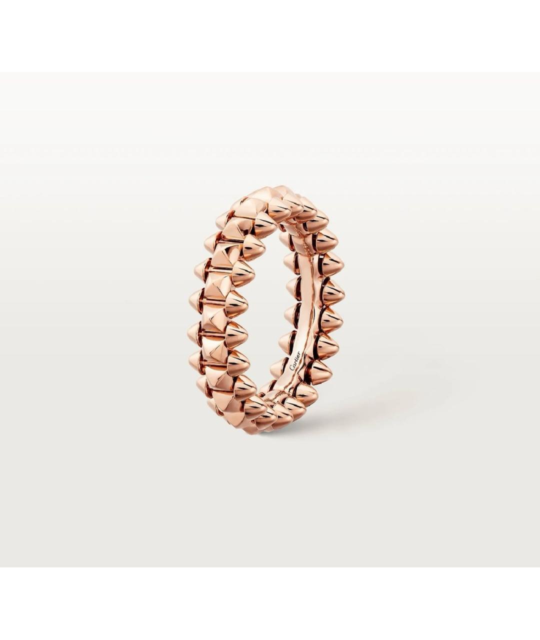 CARTIER Желтое кольцо из розового золота, фото 2