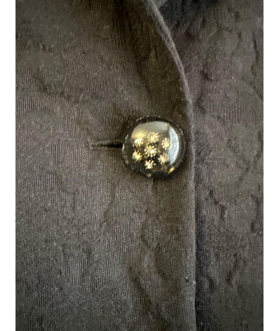 VDP Черный полиамидовый жакет/пиджак, фото 4