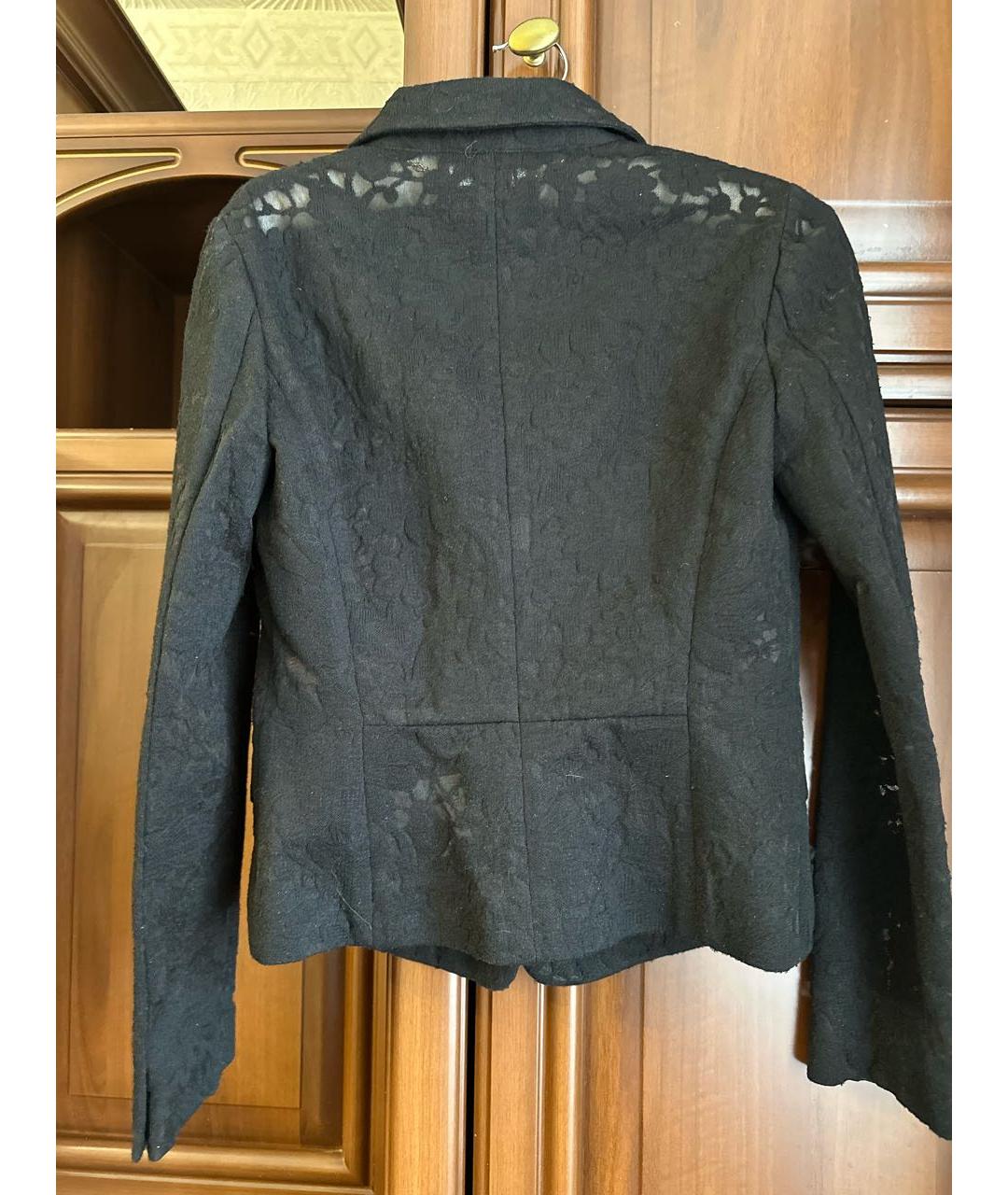 VDP Черный полиамидовый жакет/пиджак, фото 2