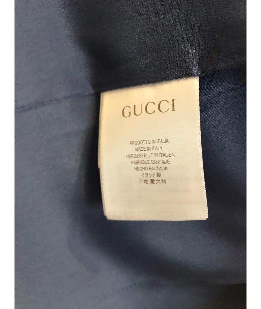 GUCCI Синий костюм с брюками, фото 8