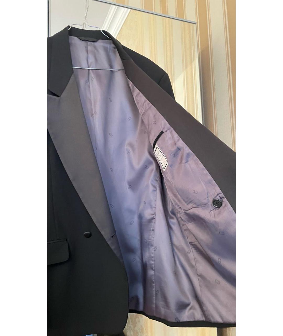 CHRISTIAN DIOR PRE-OWNED Черный шерстяной жакет/пиджак, фото 5