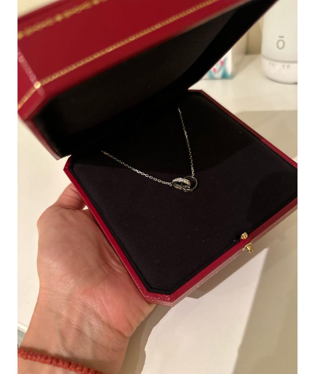 CARTIER Серебряная подвеска из белого золота, фото 2