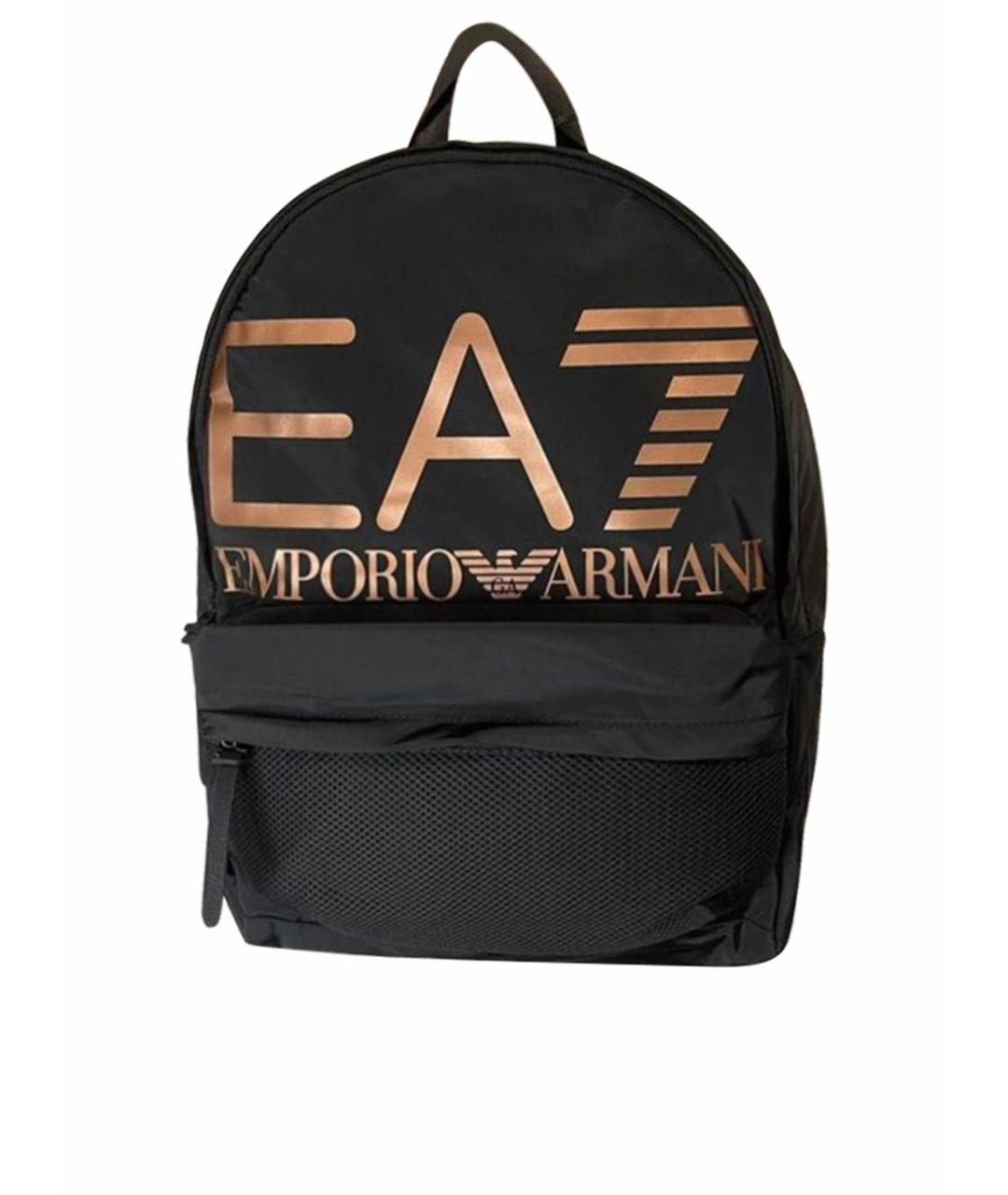 EA7 Черный рюкзак, фото 1