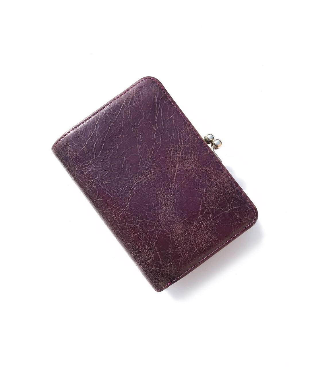 ANNA SUI Фиолетовый кожаный кошелек, фото 3