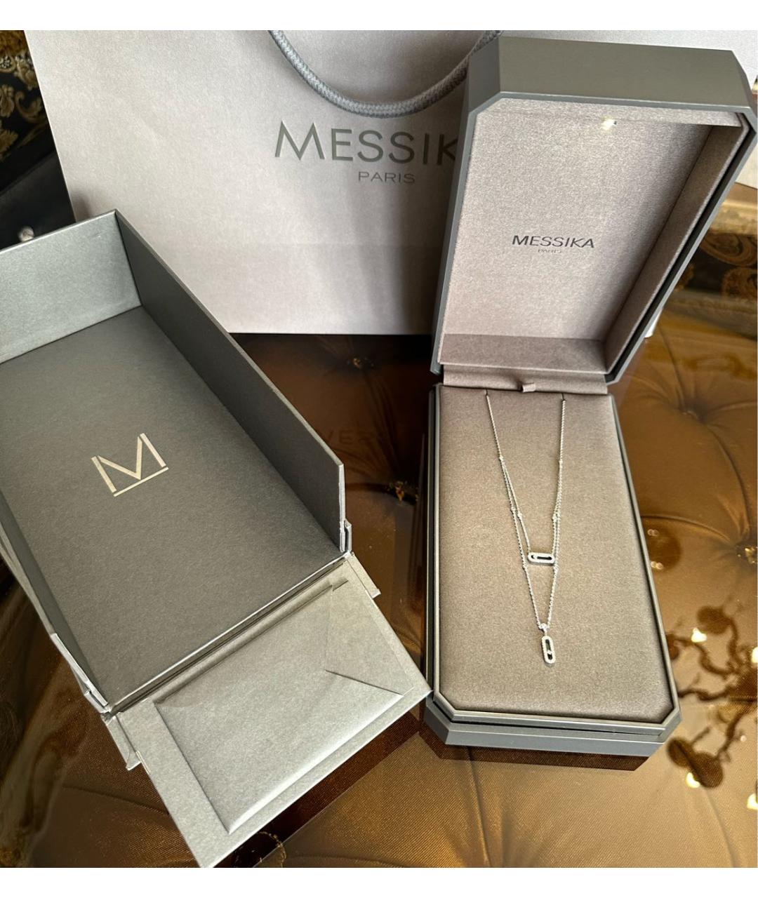 MESSIKA Белое колье из белого золота, фото 2