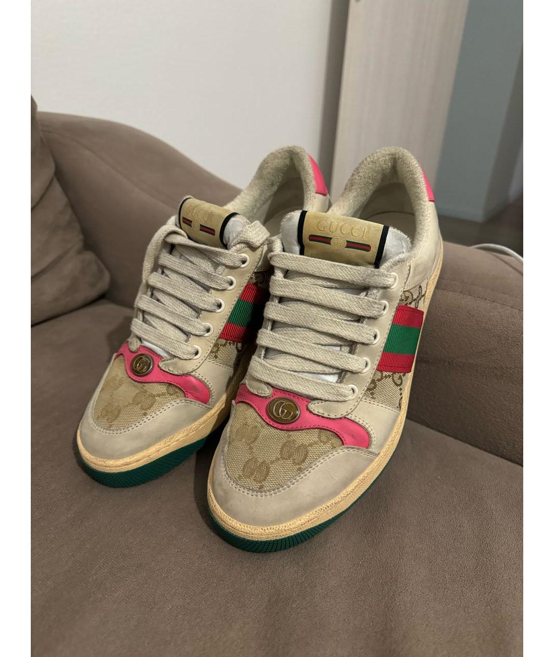 GUCCI Мульти кроссовки, фото 4