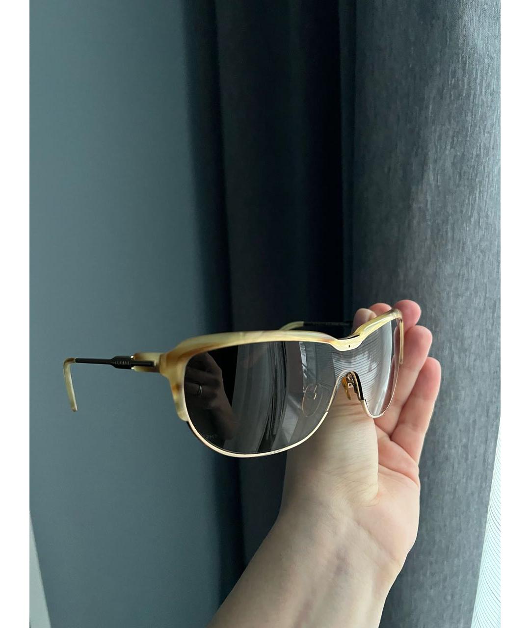 CELINE PRE-OWNED Оранжевое солнцезащитные очки, фото 6
