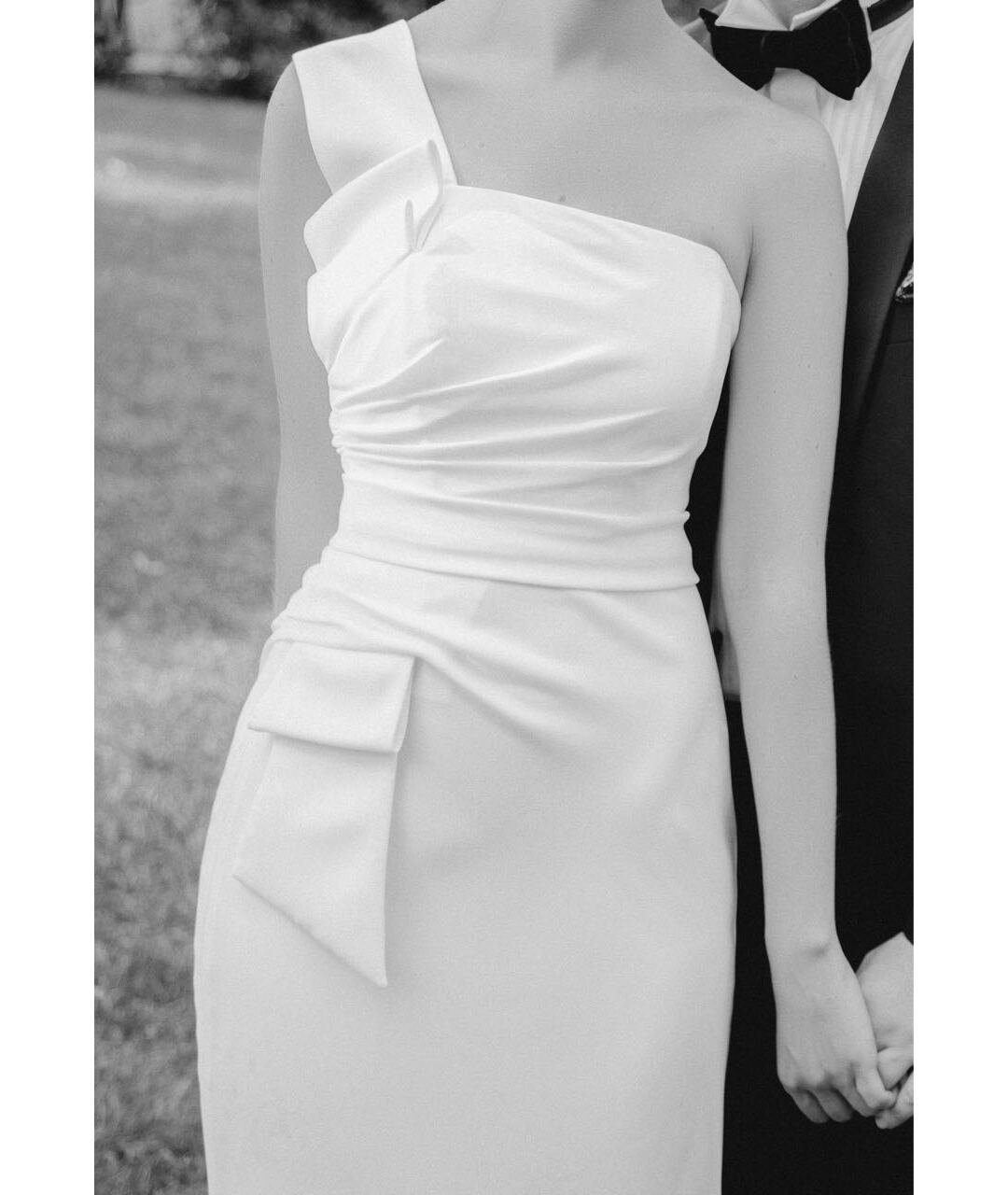 GIORGIO ARMANI Белое полиэстеровое свадебное платье, фото 5