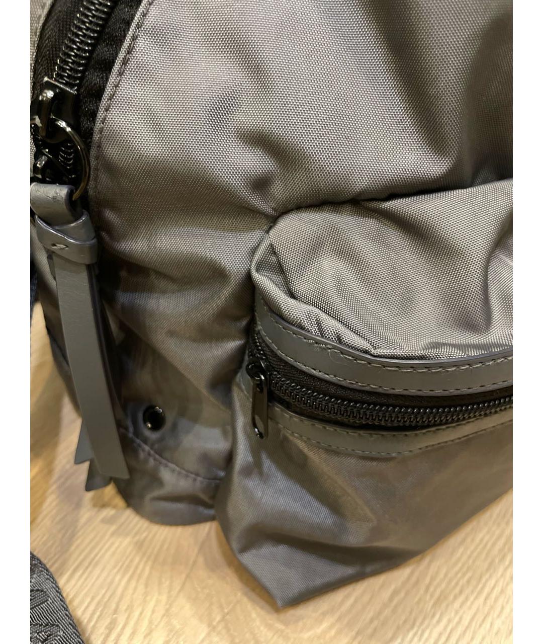 MARC JACOBS Серый тканевый рюкзак, фото 4