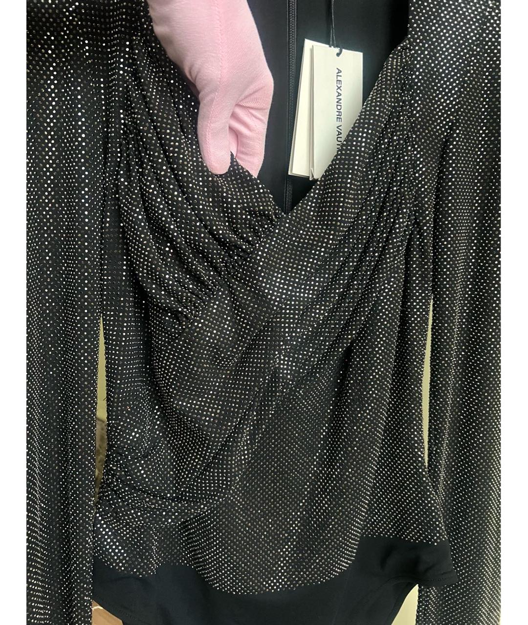 ALEXANDRE VAUTHIER Черная блузы, фото 3