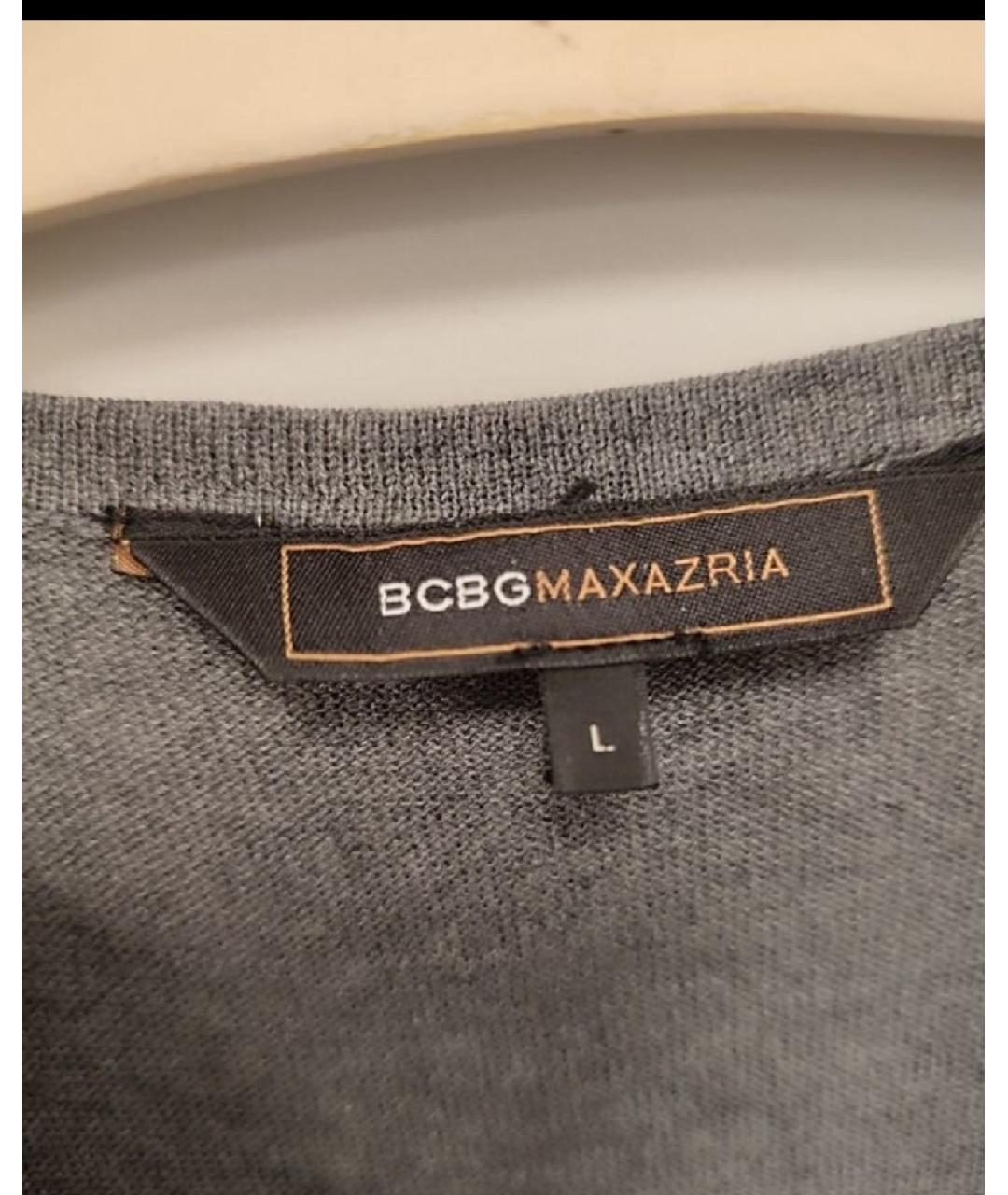 BCBG MAXAZRIA Серая шелковая майка, фото 3