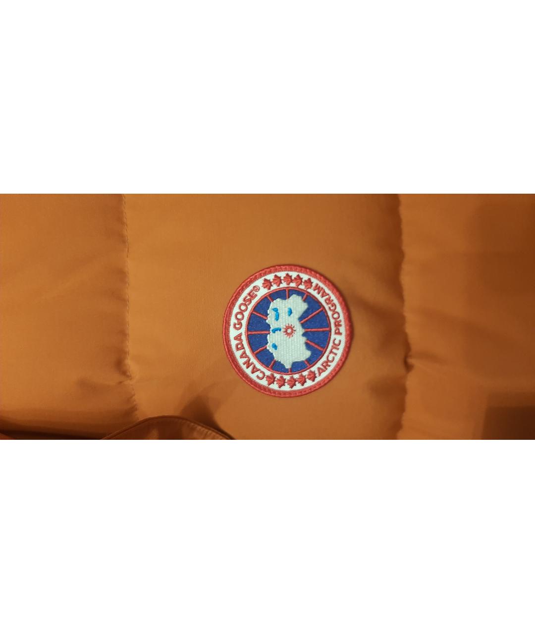 CANADA GOOSE Оранжевый жилет, фото 5