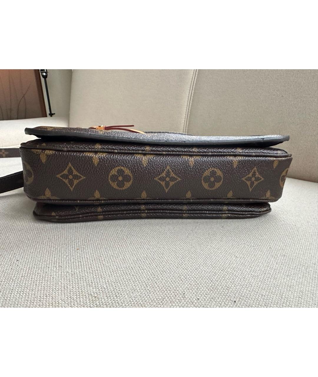 LOUIS VUITTON Коричневая сумка через плечо, фото 4