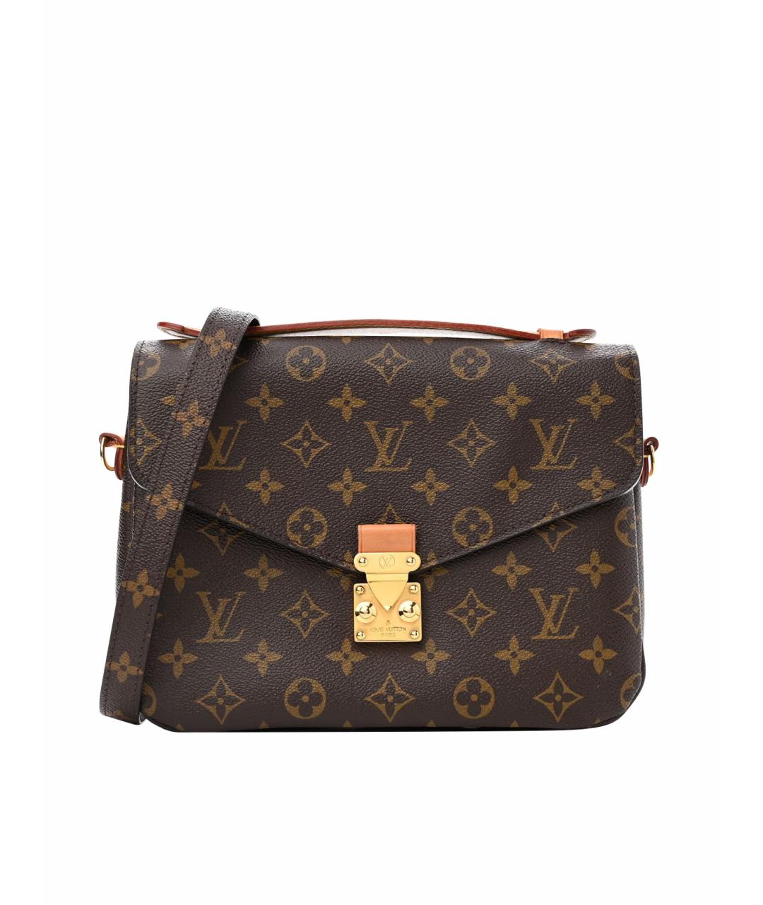 LOUIS VUITTON Коричневая сумка через плечо, фото 1
