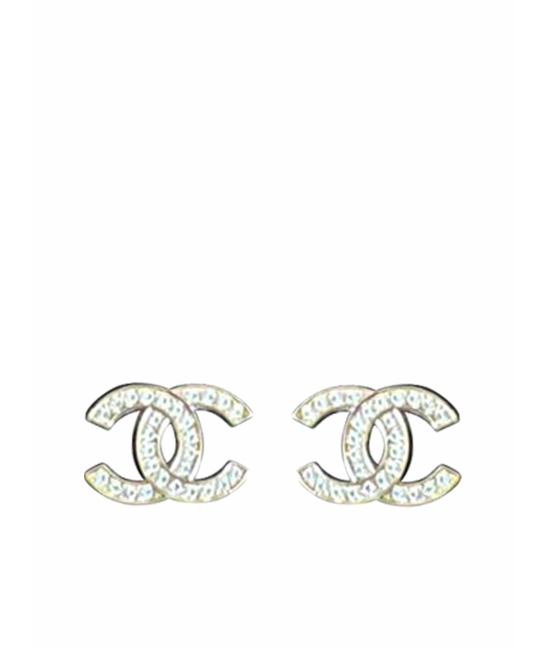 CHANEL Золотые серьги, фото 1