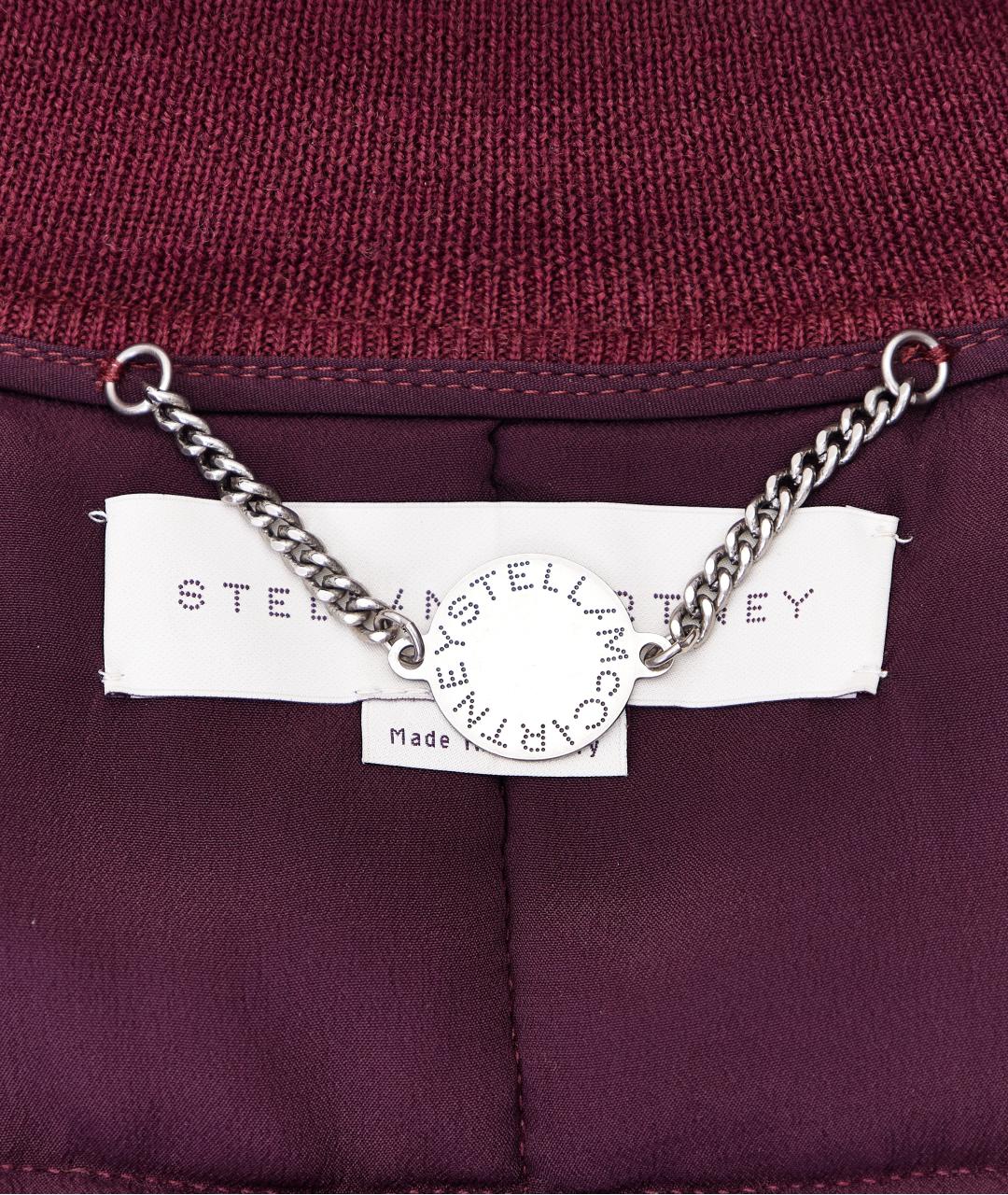 STELLA MCCARTNEY Бордовая куртка, фото 5