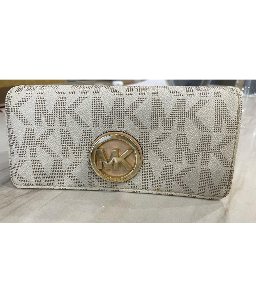 MICHAEL KORS Белый кошелек, фото 5