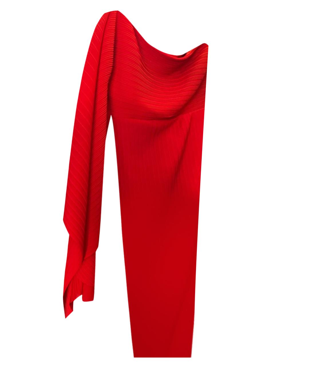 SOLACE LONDON Красное шифоновое вечернее платье, фото 1