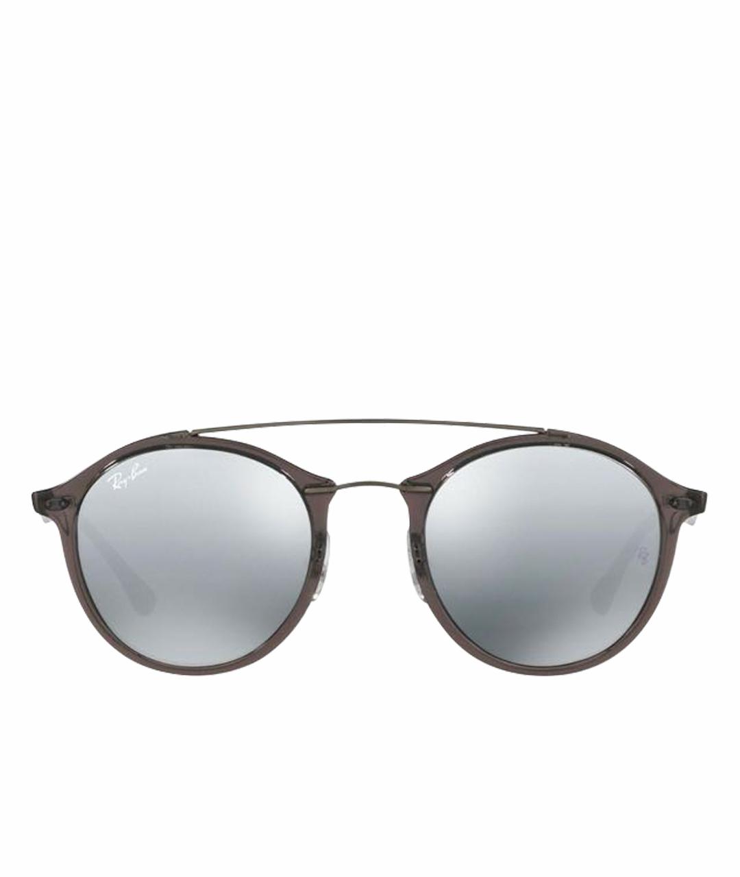RAY BAN Серые пластиковые солнцезащитные очки, фото 1