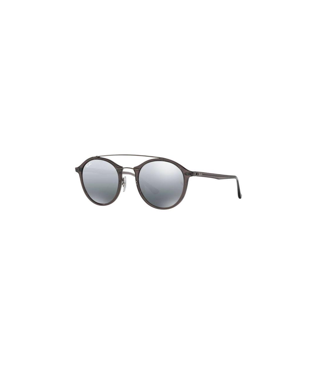 RAY BAN Серые пластиковые солнцезащитные очки, фото 2
