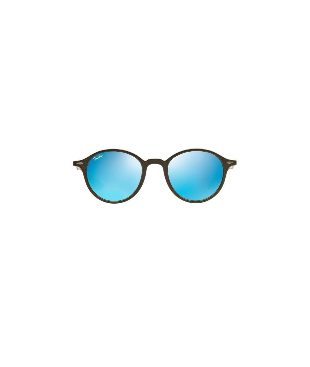 RAY BAN Серые пластиковые солнцезащитные очки, фото 9