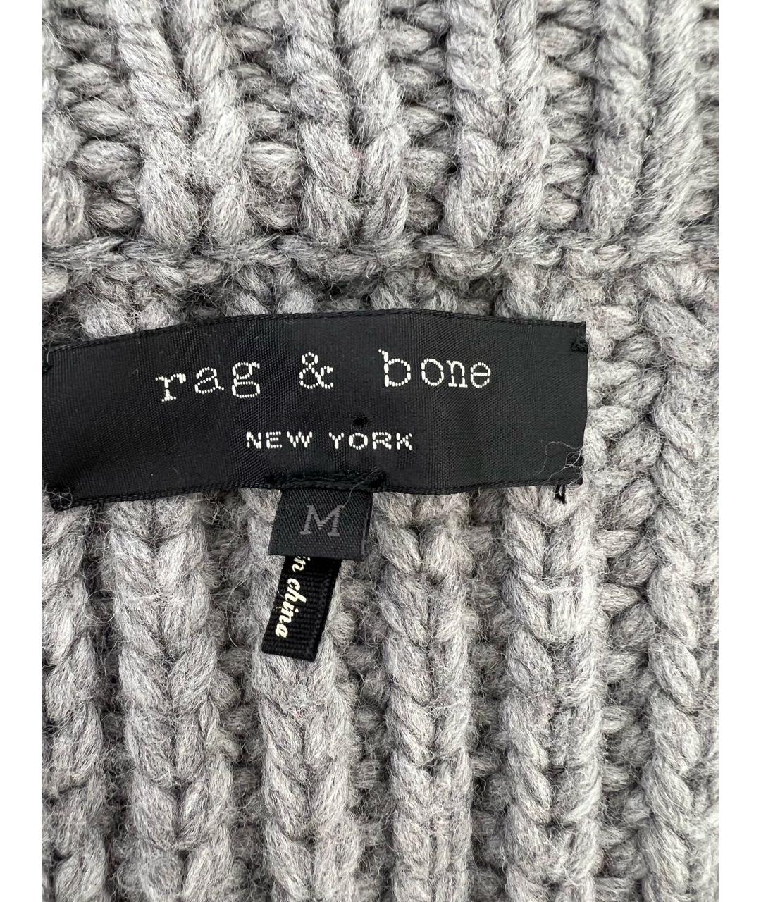 RAG&BONE Серый джемпер / свитер, фото 4
