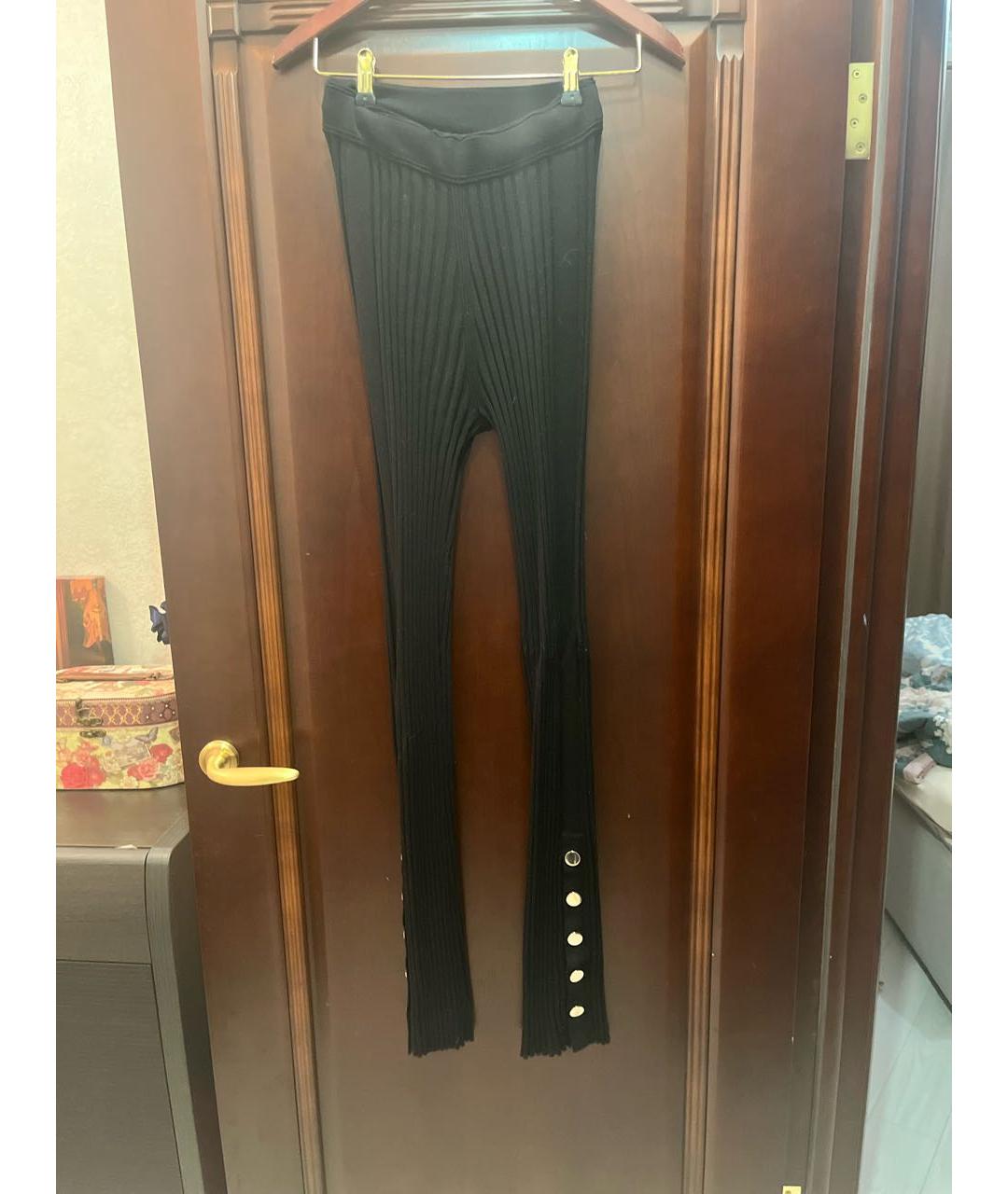Claudie Pierlot Черный вискозный костюм с брюками, фото 2