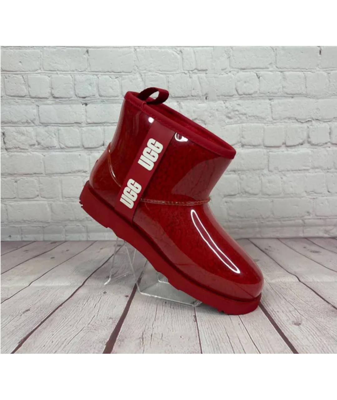UGG AUSTRALIA Красные ботинки, фото 6