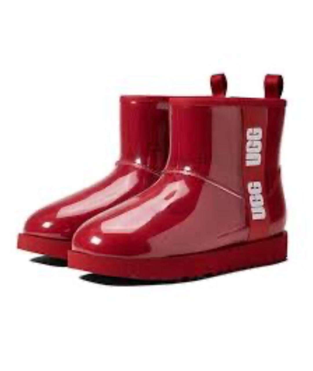 UGG AUSTRALIA Красные ботинки, фото 2