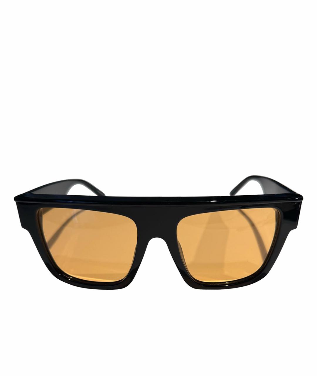 MAGDA BUTRYM Черные пластиковые солнцезащитные очки, фото 1