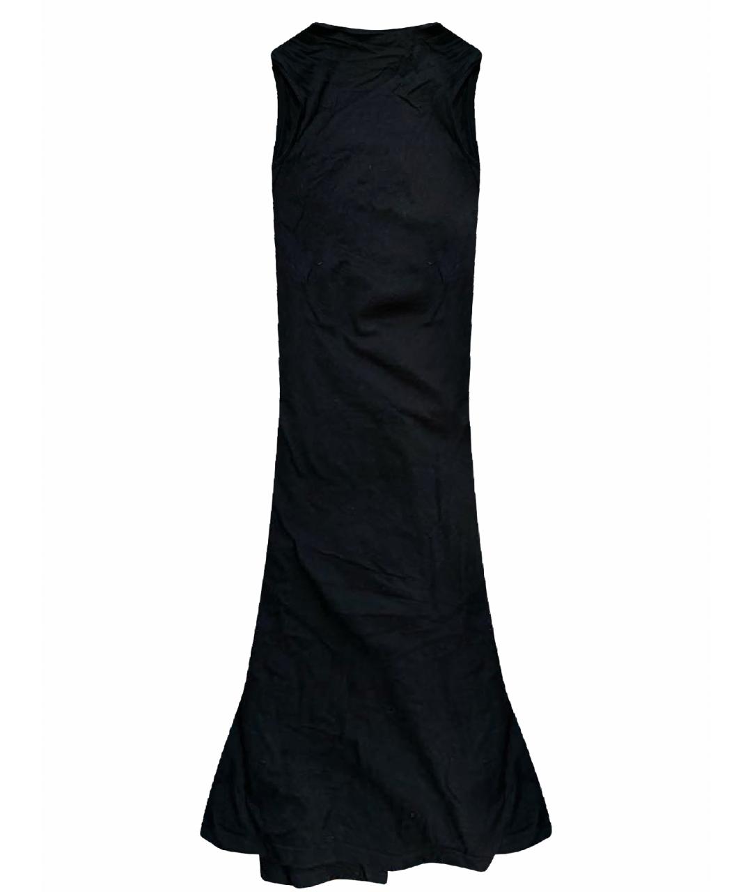 RICK OWENS DRKSHDW Черное хлопковое платье, фото 1