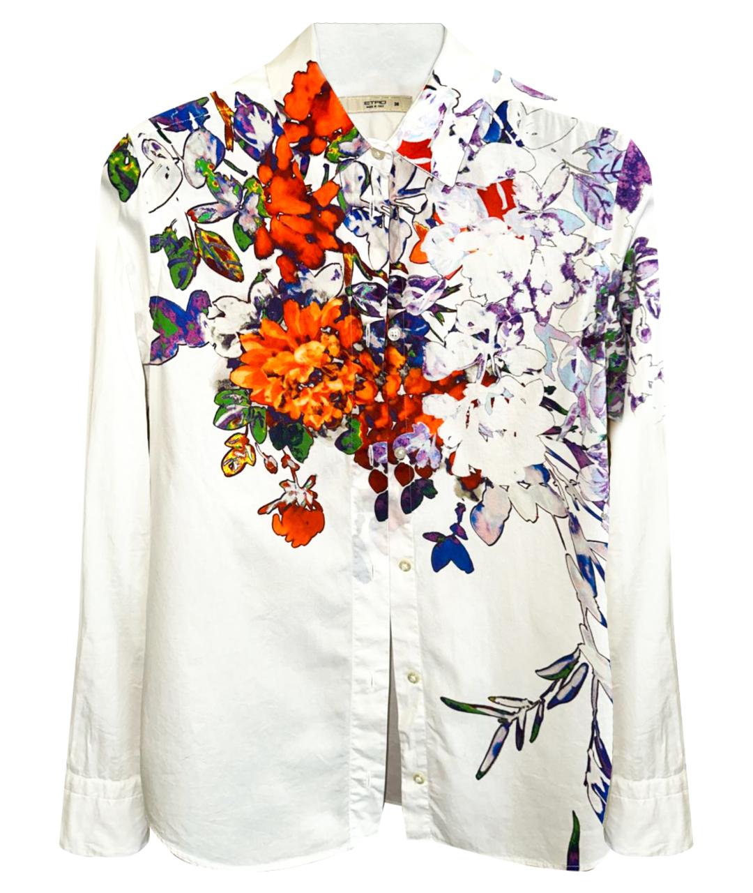 ETRO Белая хлопковая рубашка, фото 1