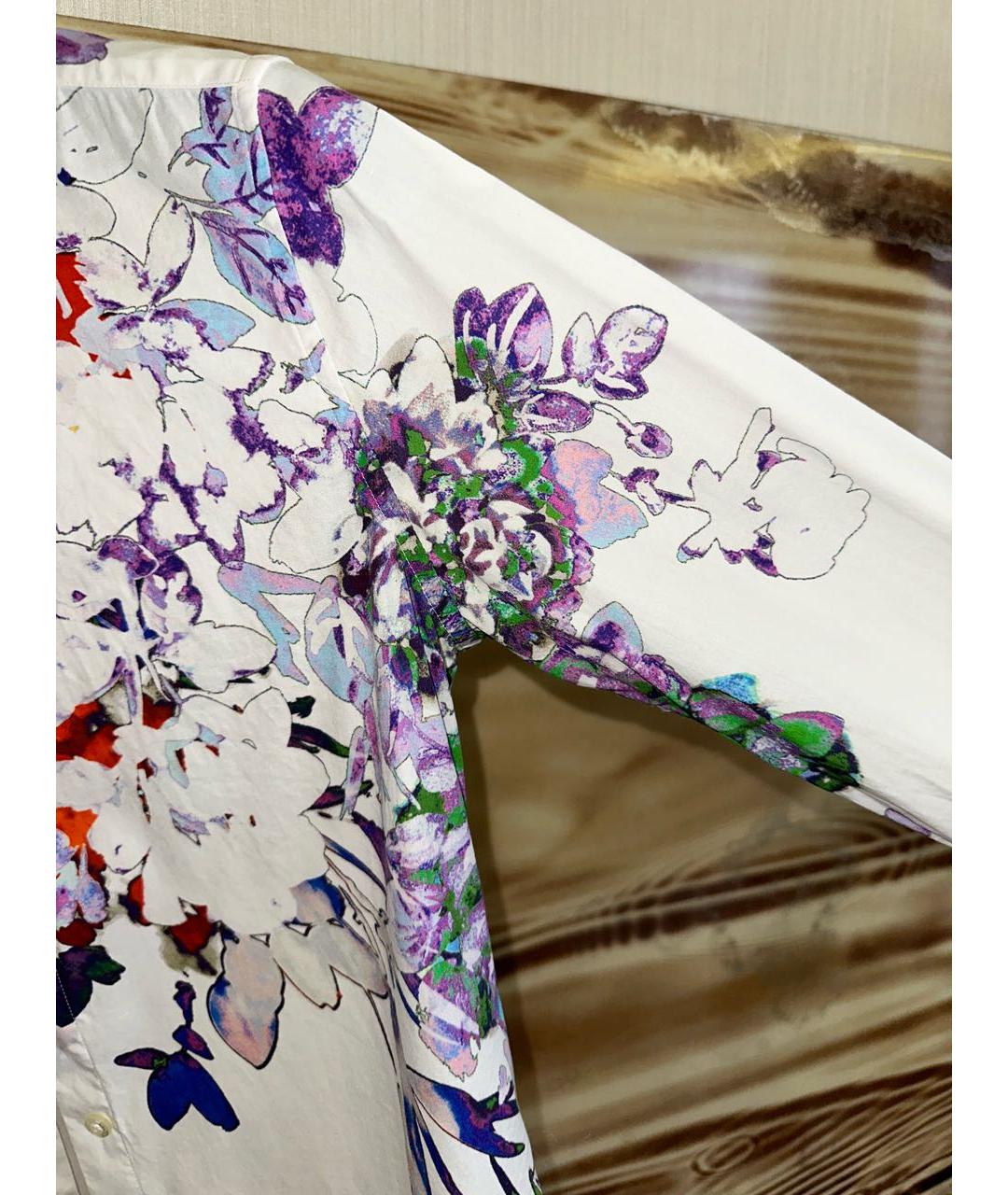 ETRO Белая хлопковая рубашка, фото 3