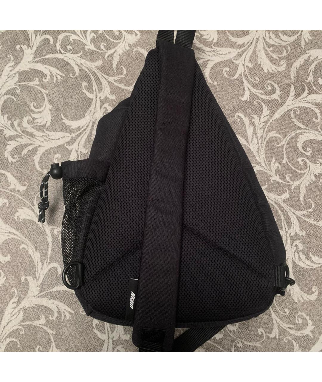 MSGM Черный синтетический рюкзак, фото 3