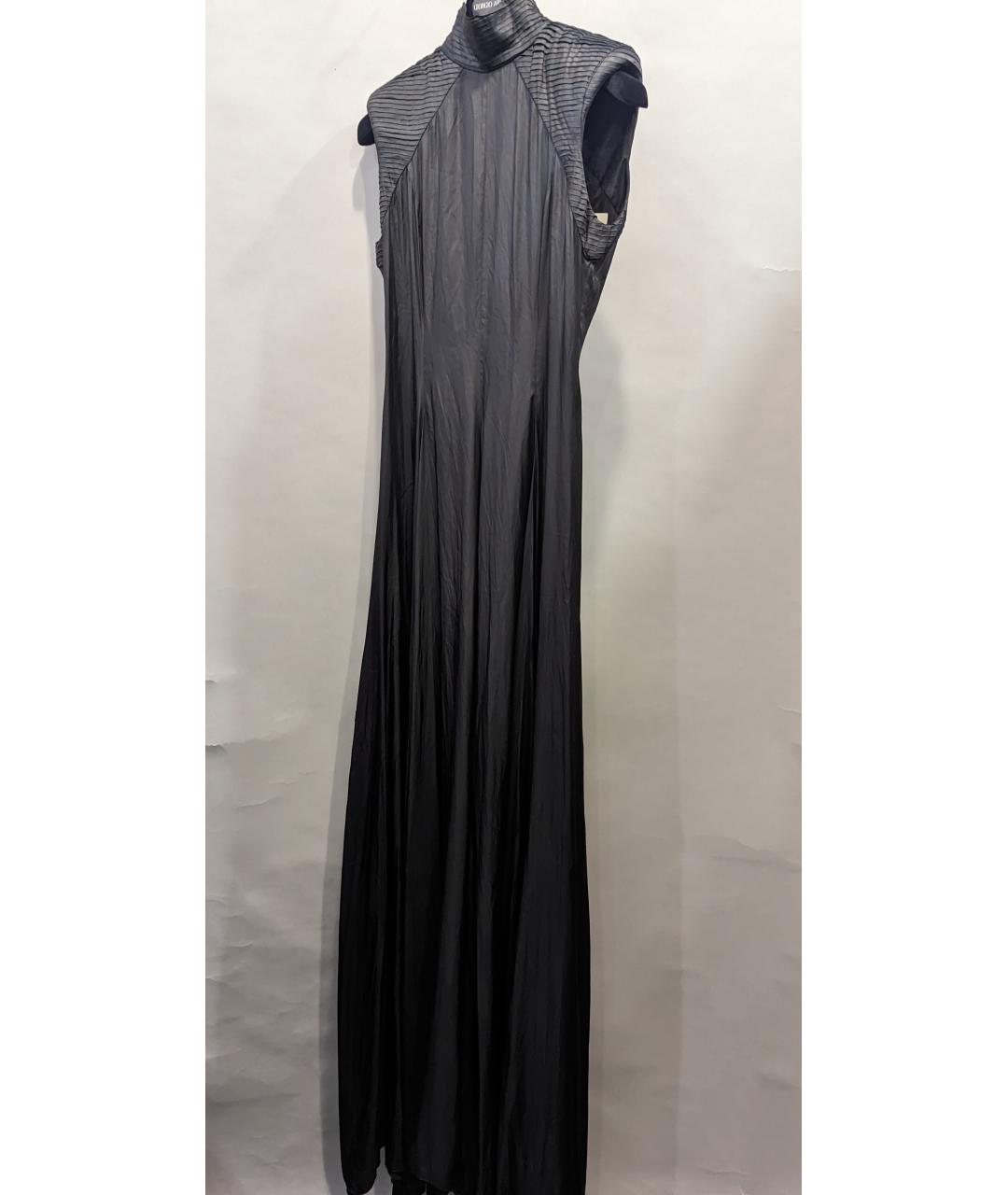 GARETH PUGH Черное полиэстеровое вечернее платье, фото 10