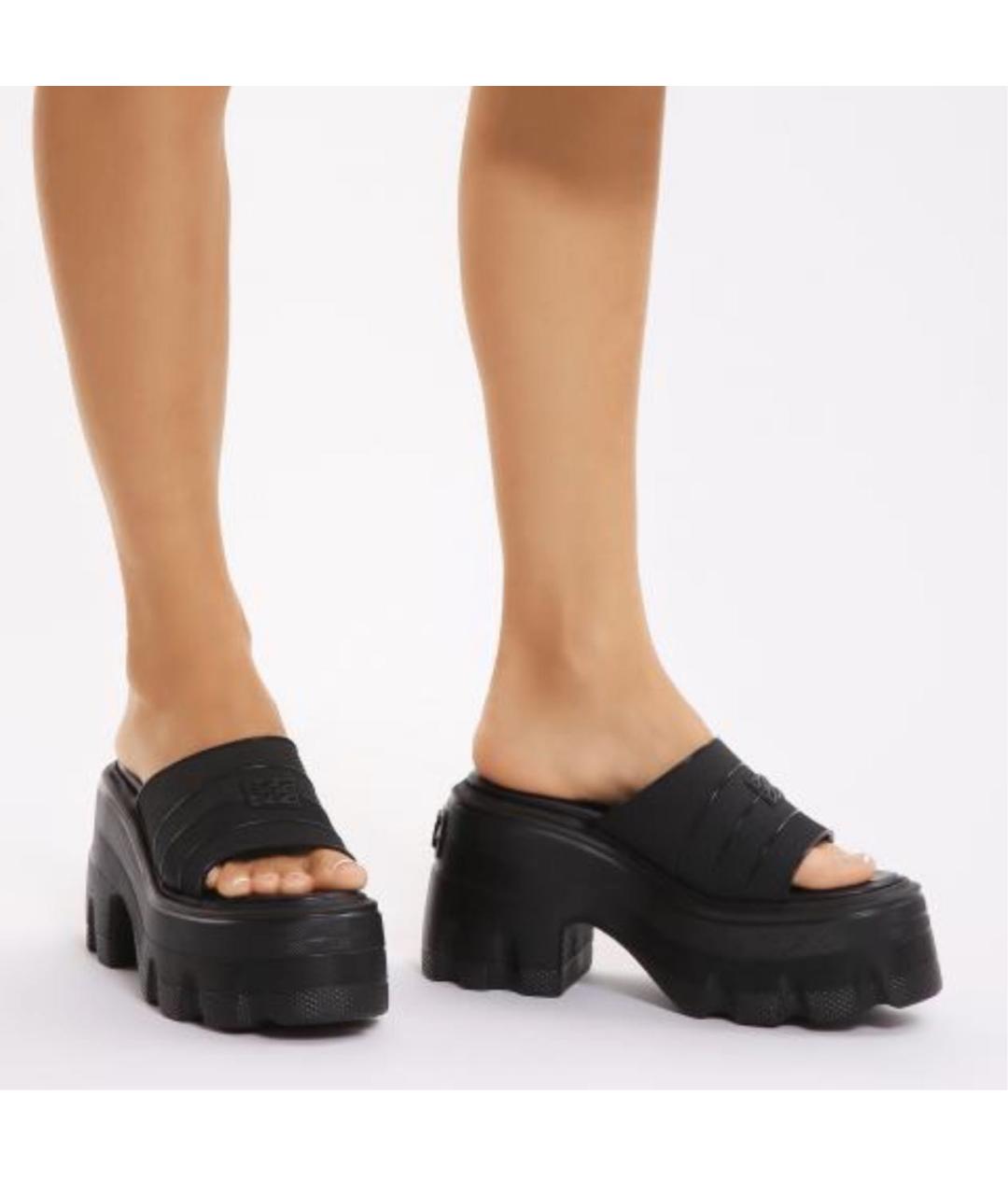 CASADEI Черные кожаные сандалии, фото 3
