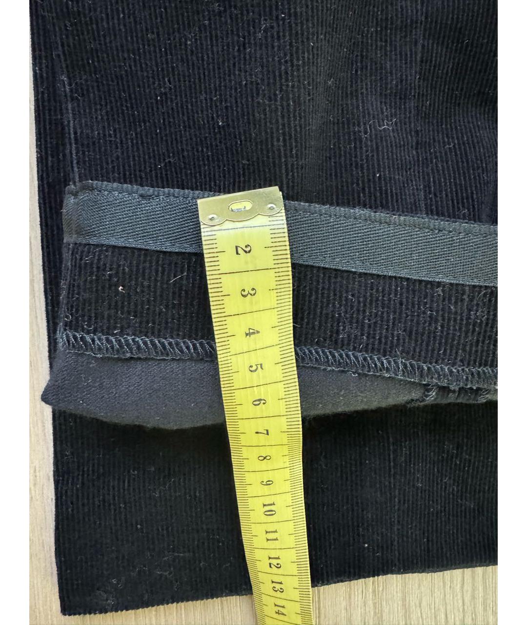LOUIS VUITTON PRE-OWNED Черные классические брюки, фото 7