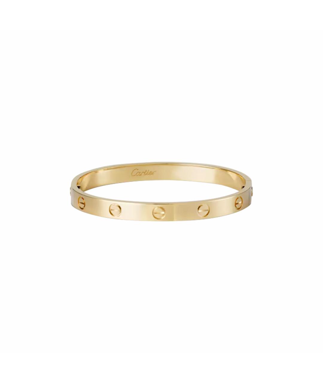 CARTIER Золотой браслет из желтого золота, фото 1