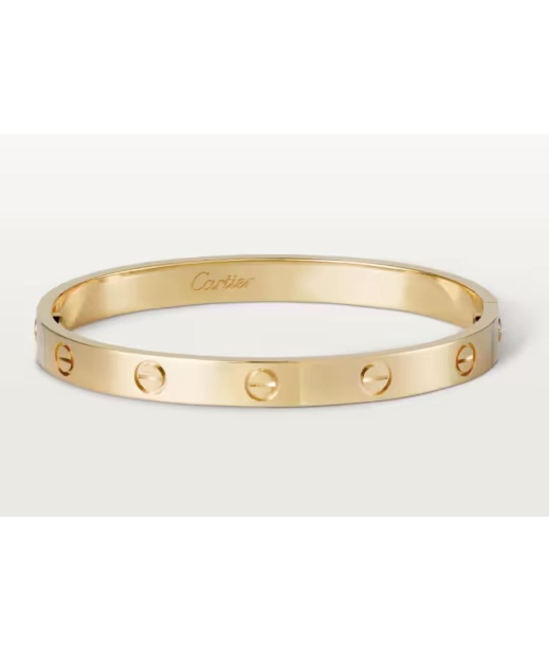 CARTIER Золотой браслет из желтого золота, фото 8