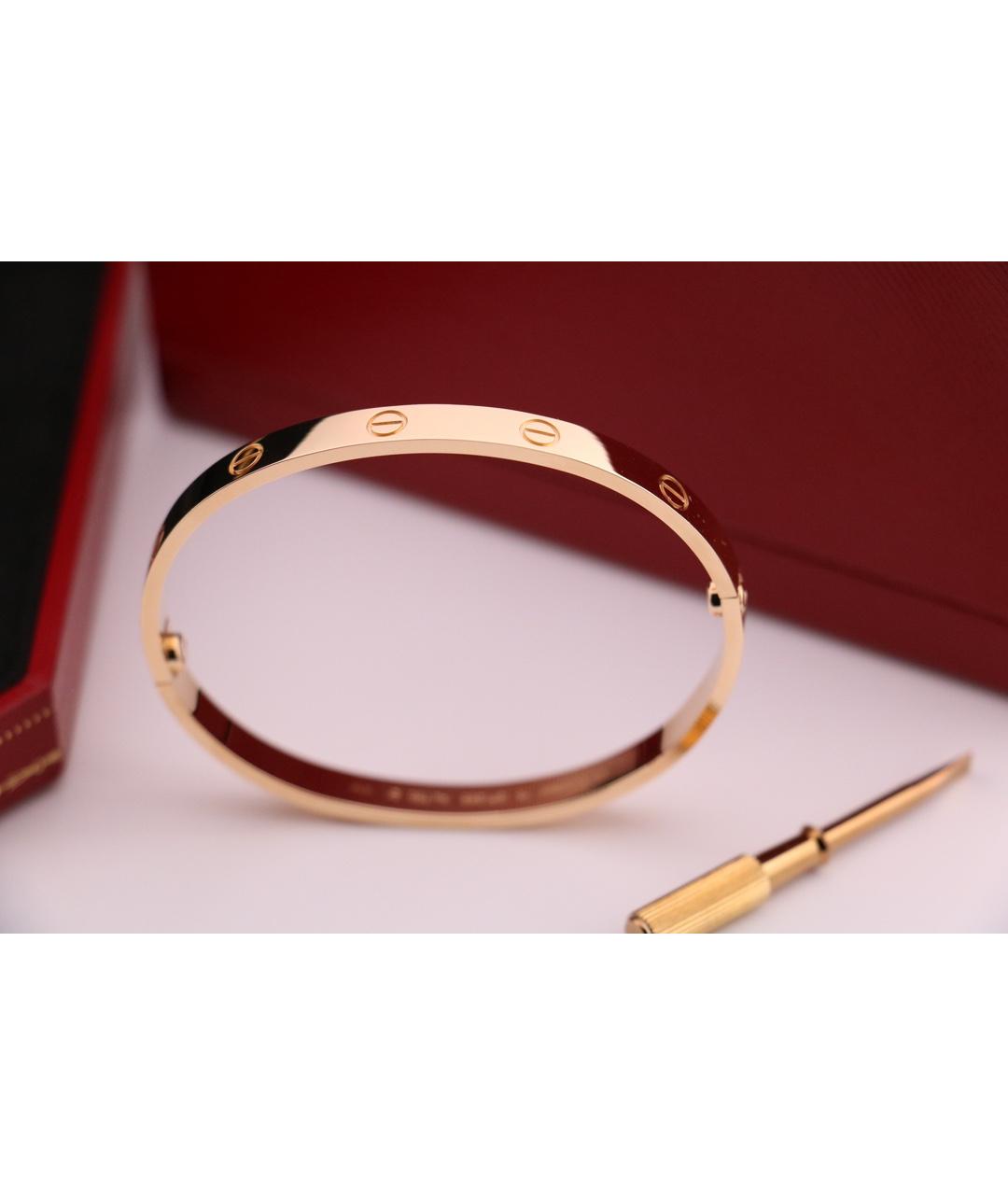 CARTIER Золотой браслет из желтого золота, фото 5