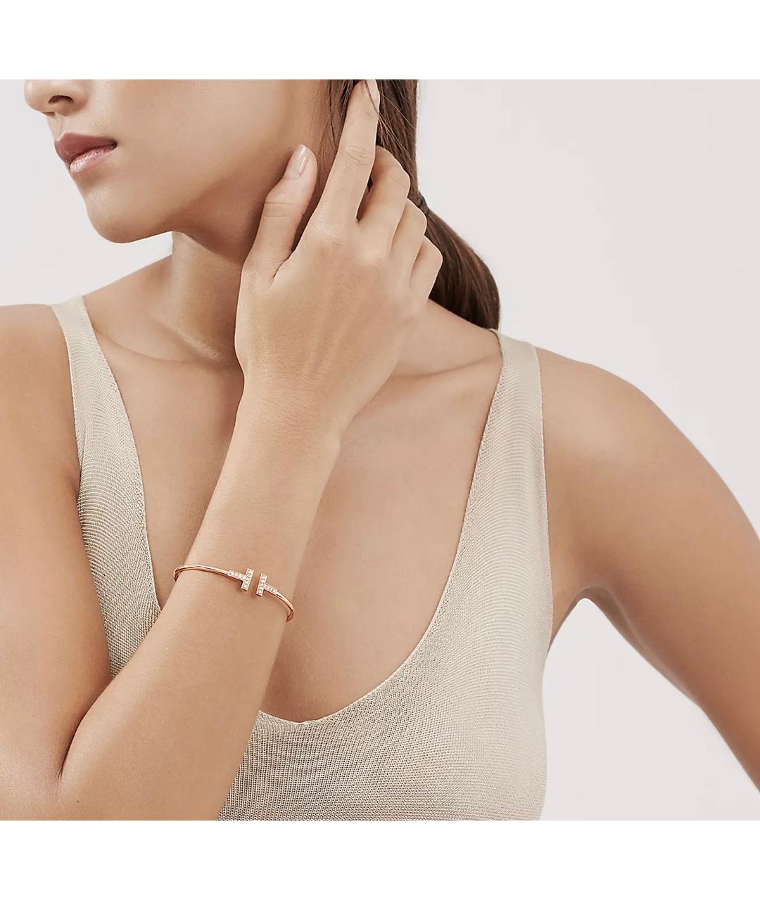 TIFFANY&CO Золотой браслет из розового золота, фото 7