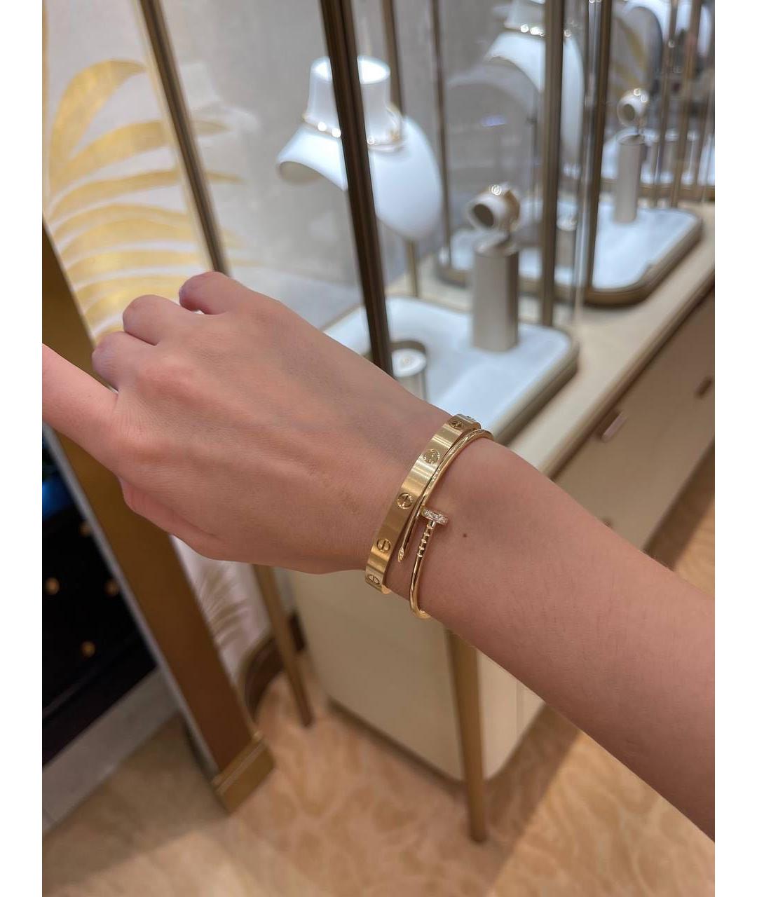 CARTIER Желтый браслет из желтого золота, фото 5