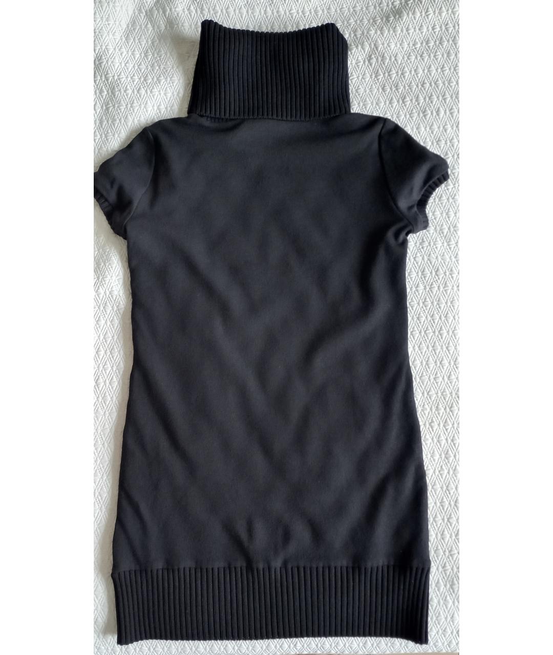 MONCLER Черное шерстяное платье, фото 2