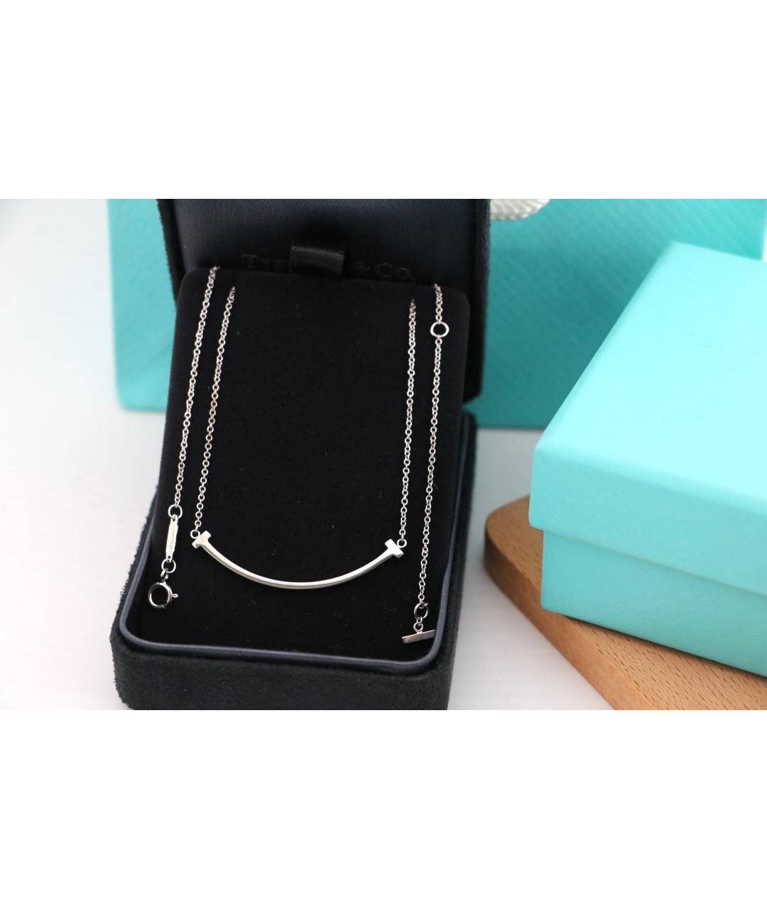 TIFFANY&CO Серебряная подвеска из белого золота, фото 4