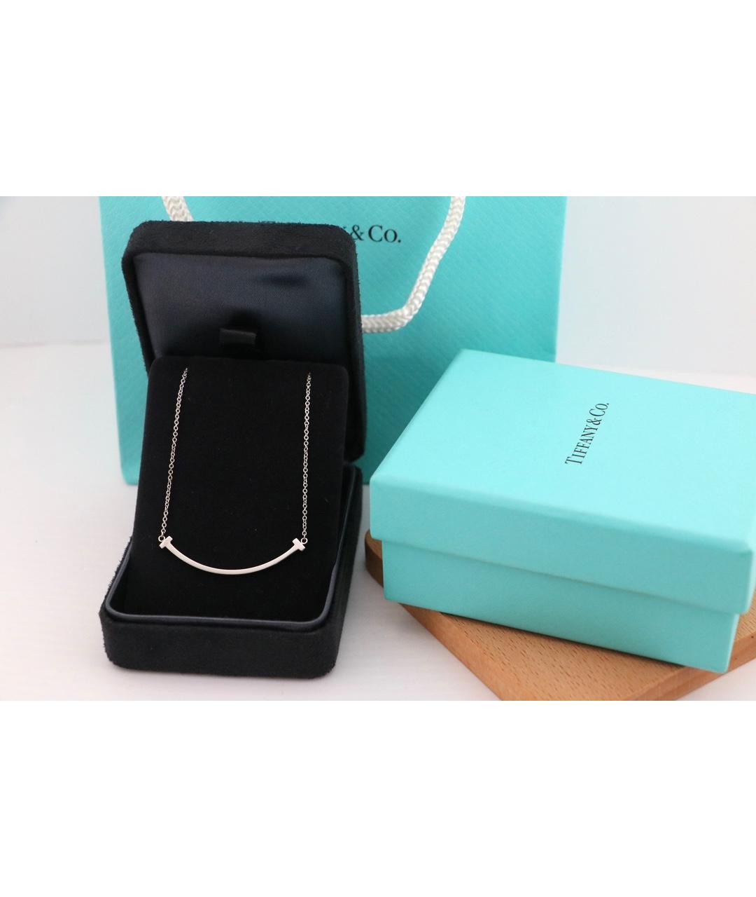 TIFFANY&CO Серебряная подвеска из белого золота, фото 5