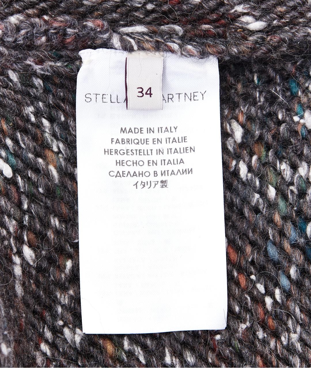 STELLA MCCARTNEY Антрацитовый шерстяной джемпер / свитер, фото 6