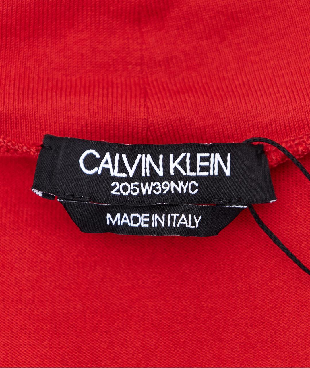 CALVIN KLEIN 205W39NYC Красная водолазка, фото 5