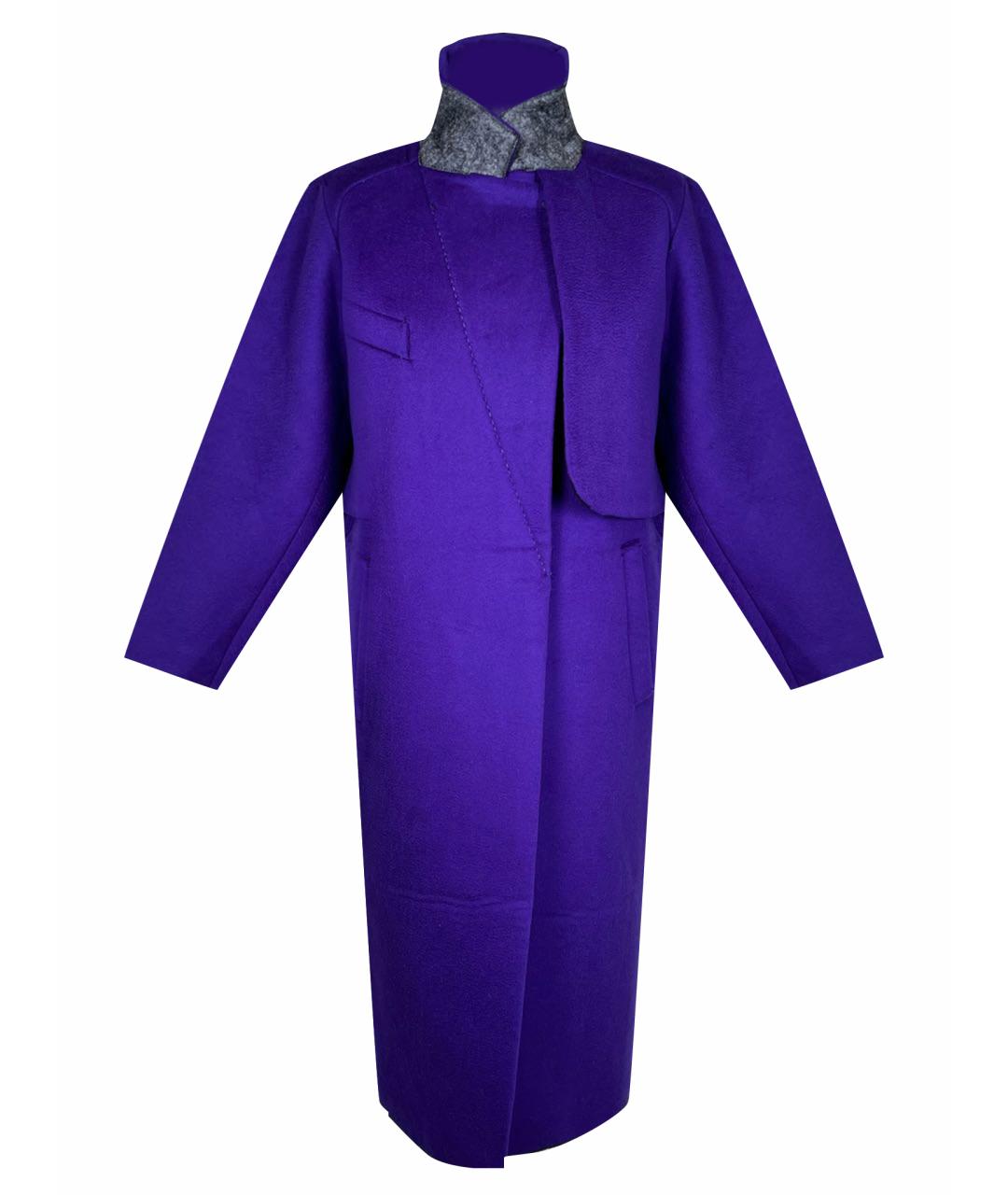 SPORTMAX Фиолетовое пальто, фото 1