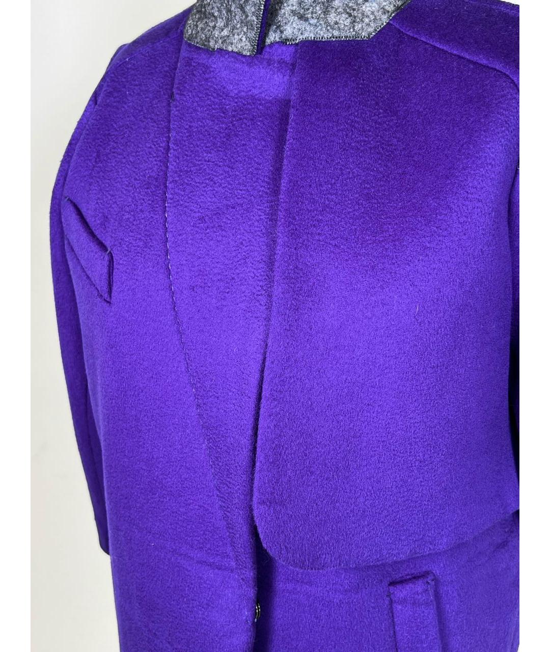 SPORTMAX Фиолетовое пальто, фото 3